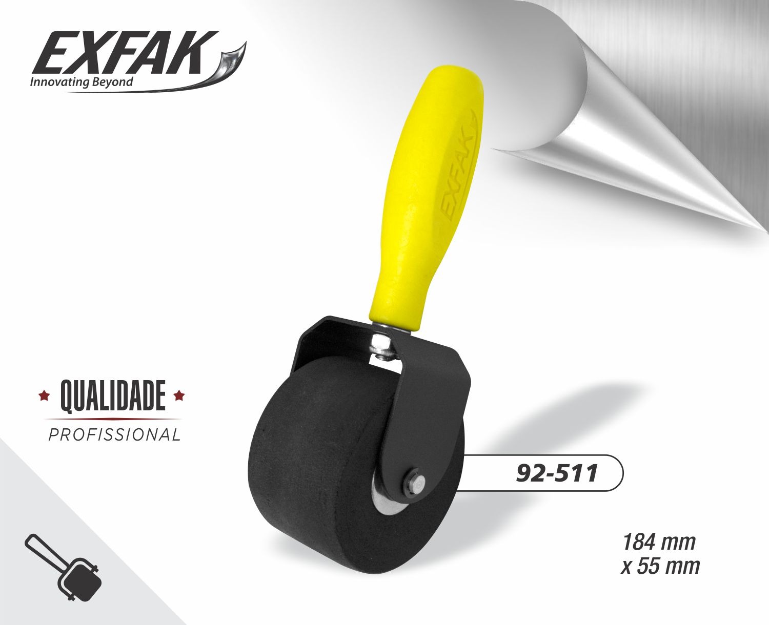 Rolo Aplicador para Adesivação